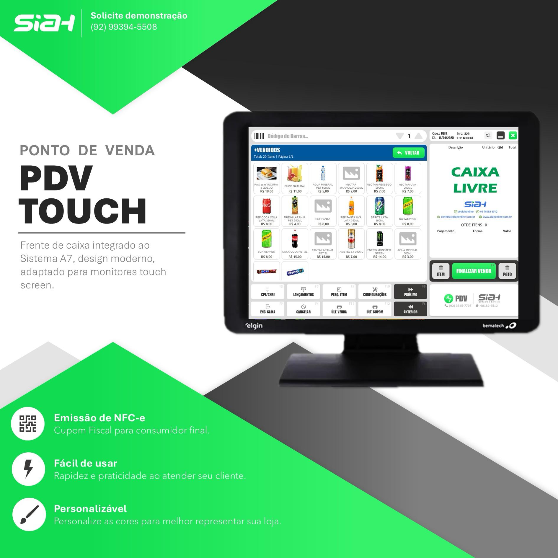 Imagem do banner do APP PDV TOUCH